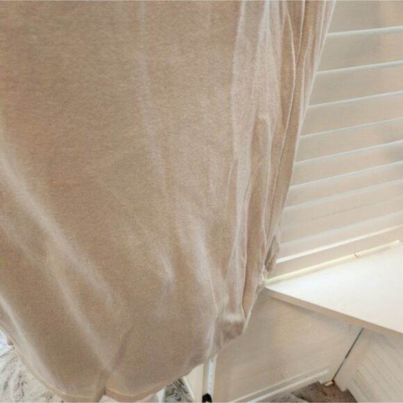 GIANNI TAUPE TANK WITH SEQUIN ACCENTS SIZE MED - Picture 4 of 6